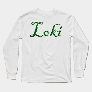 Loki design Long Sleeve T-Shirt